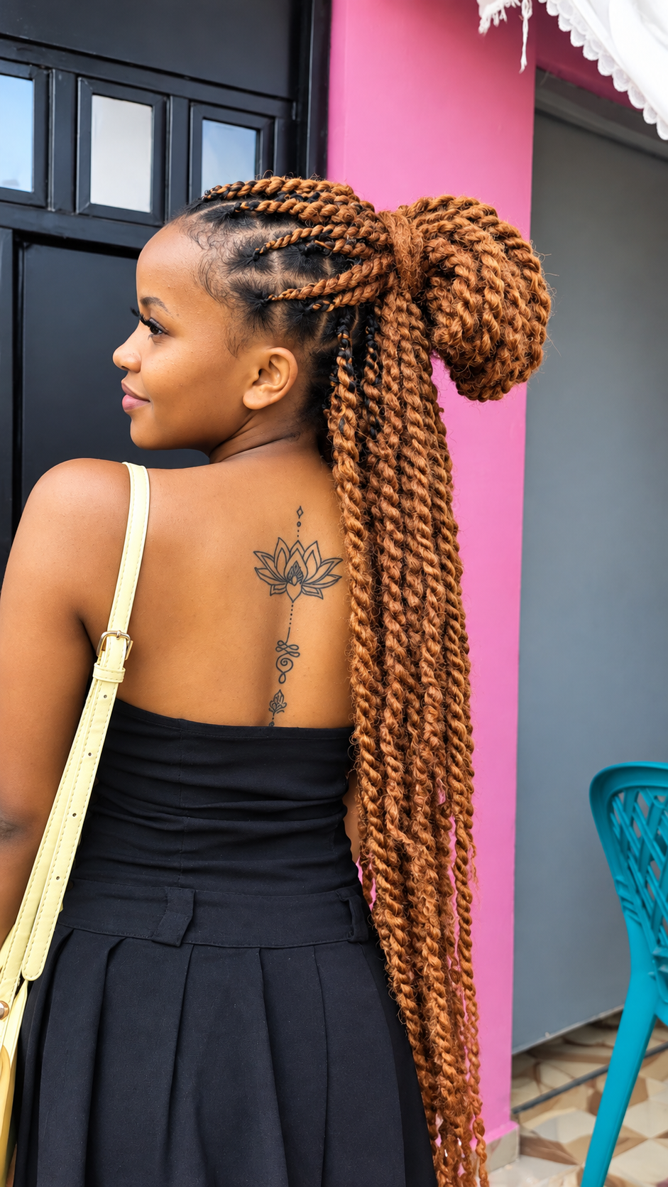 Marley twist braided style
